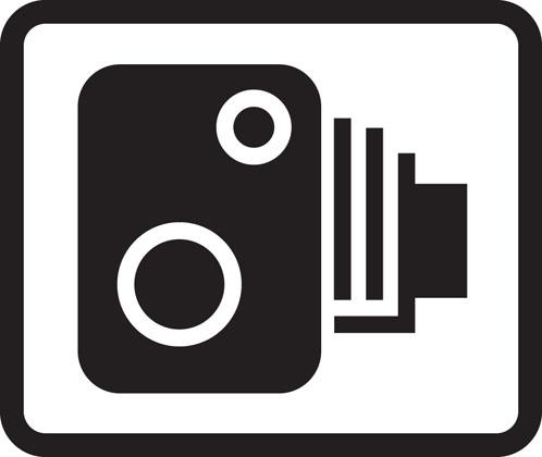 Information-sign-camera-area