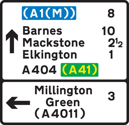 direction-sign-black-border-approach-junction