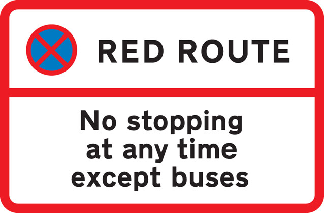 sign-giving-order-red-route