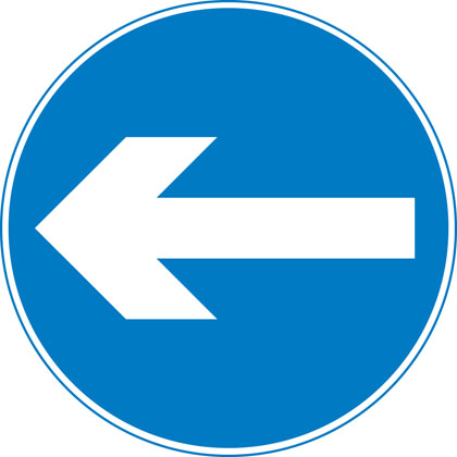 sign-giving-order-turn-left