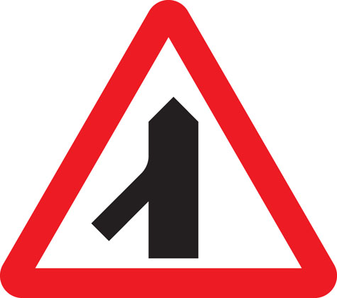 warning-sign-traffic-merging-left