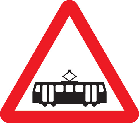 warning-sign-trams-crossing-ahead